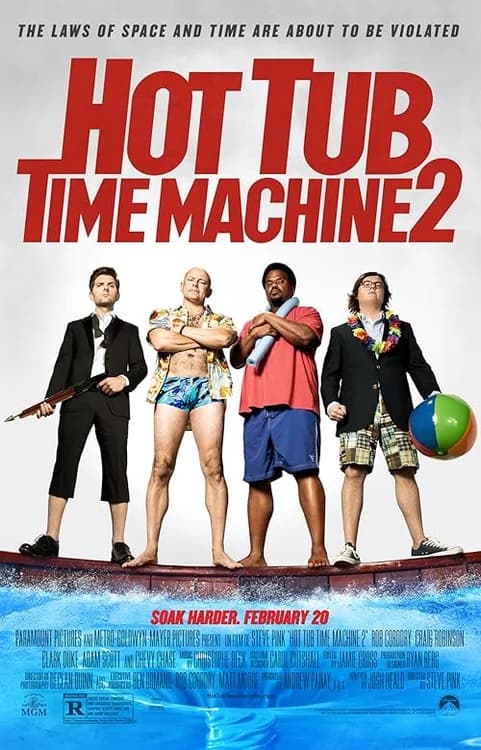 Hot Tub Time Machine 2 film posteri