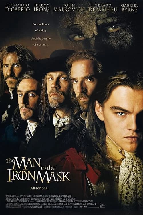The Man in the Iron Mask film posteri