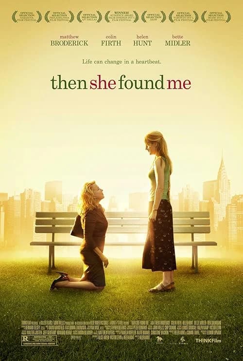Then She Found Me film posteri