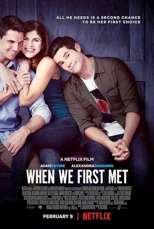 When We First Met film posteri