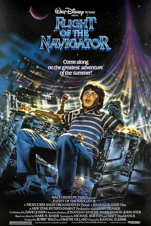 Flight of the Navigator film posteri